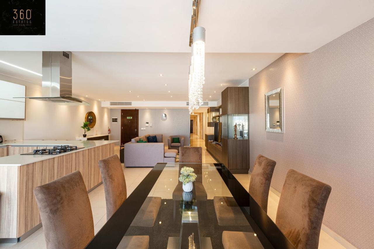 Seafront, Designer Apt With Private Terrace & Wifi By 360 Estates Pietà Exterior photo
